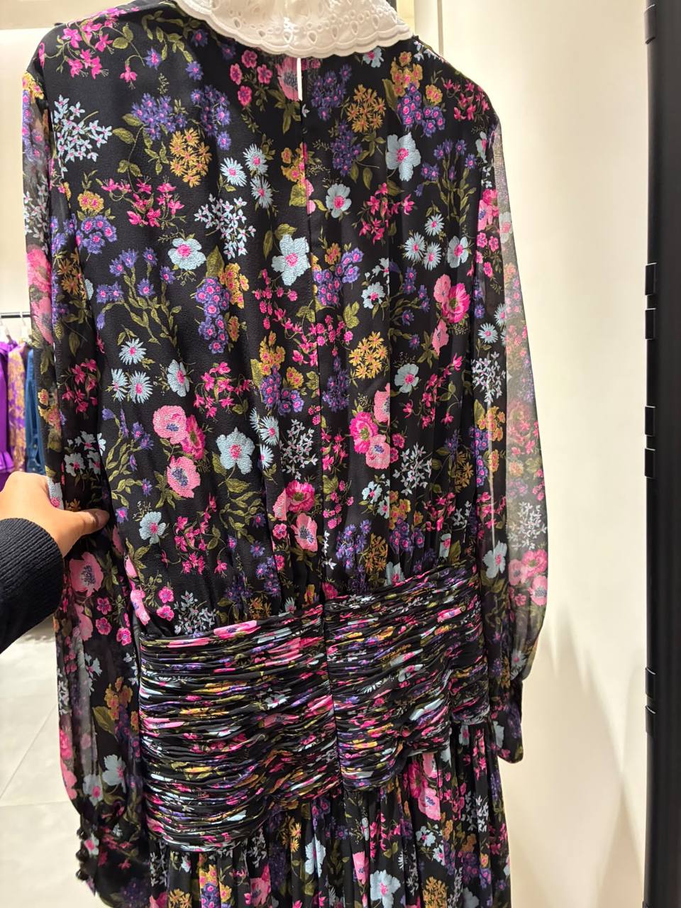 Платье с принтом Valentino Valentino