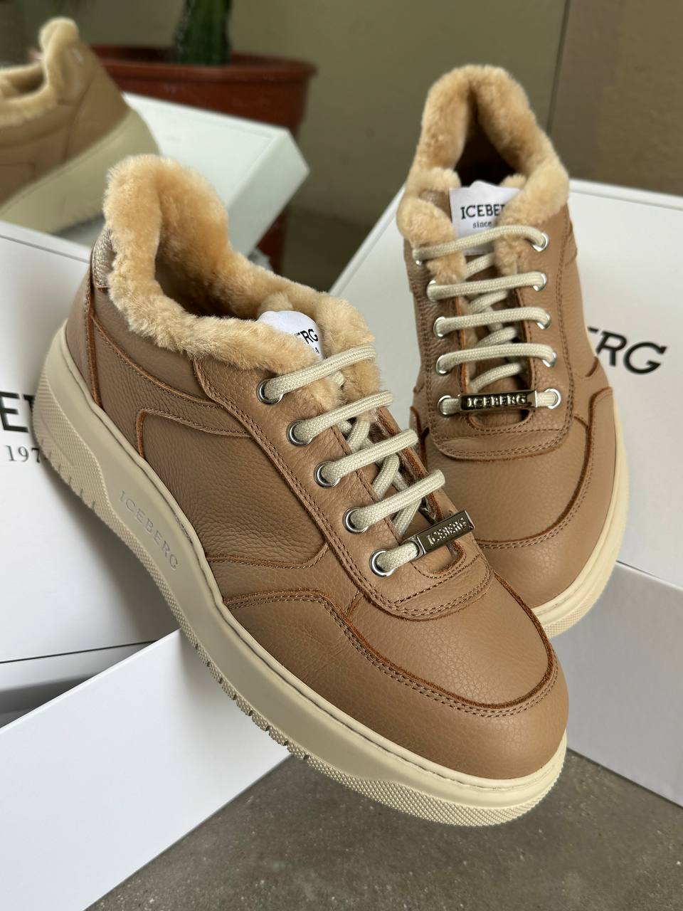 Кеды женские Iceberg с мехом
