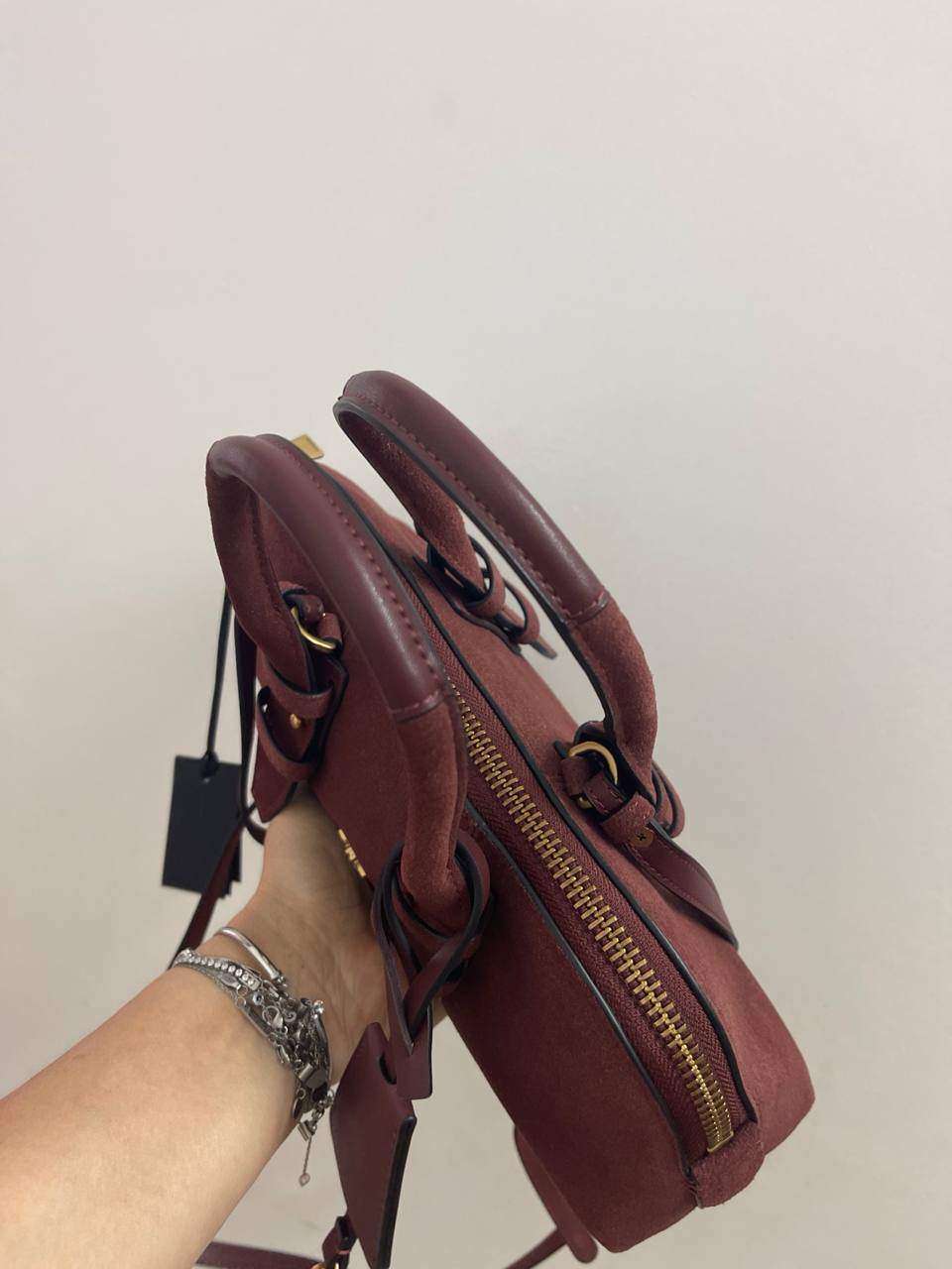 Сумка замшевая Pinko Bowling Bag