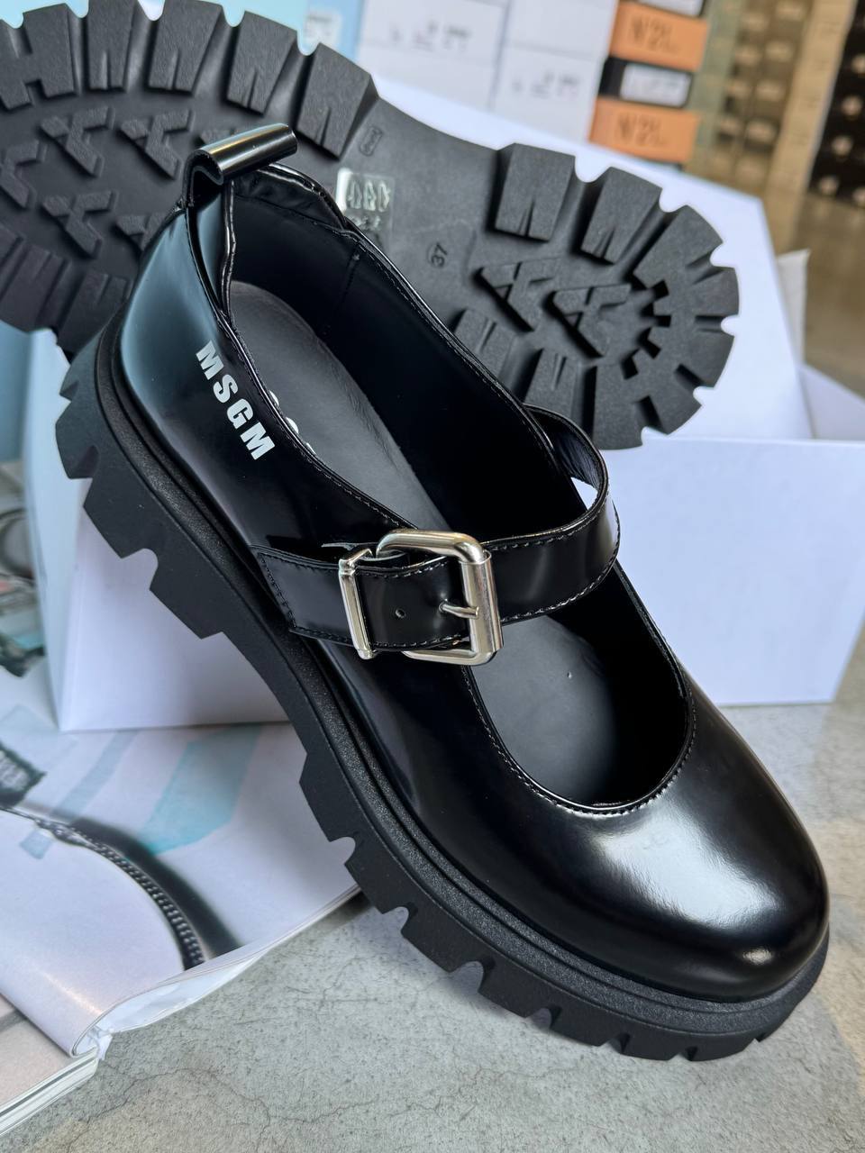 Туфли Mary Jane MSGM Montelpare