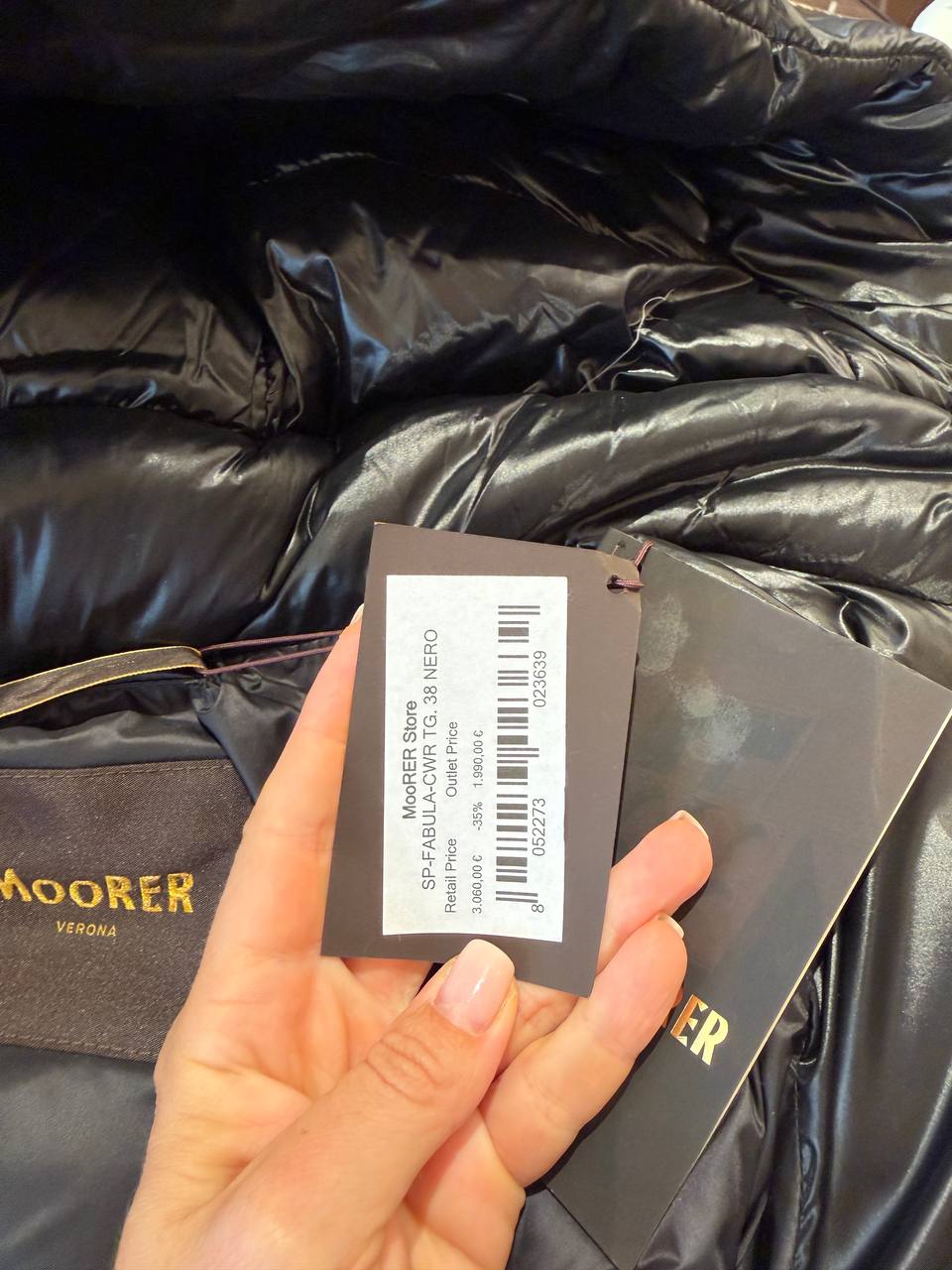Пуховик женский 2 MooRER