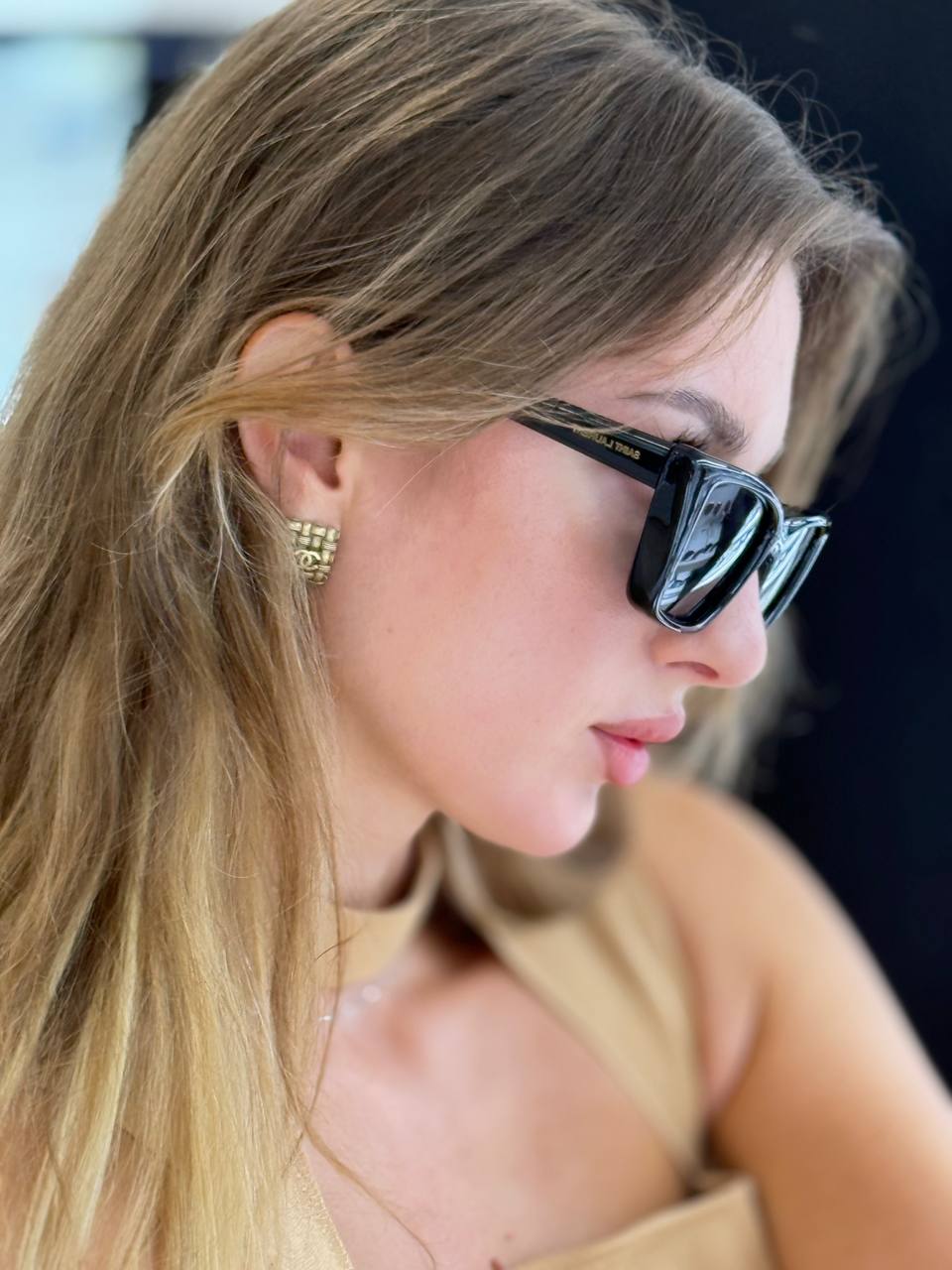 Очки солнцезащитные Saint Laurent
