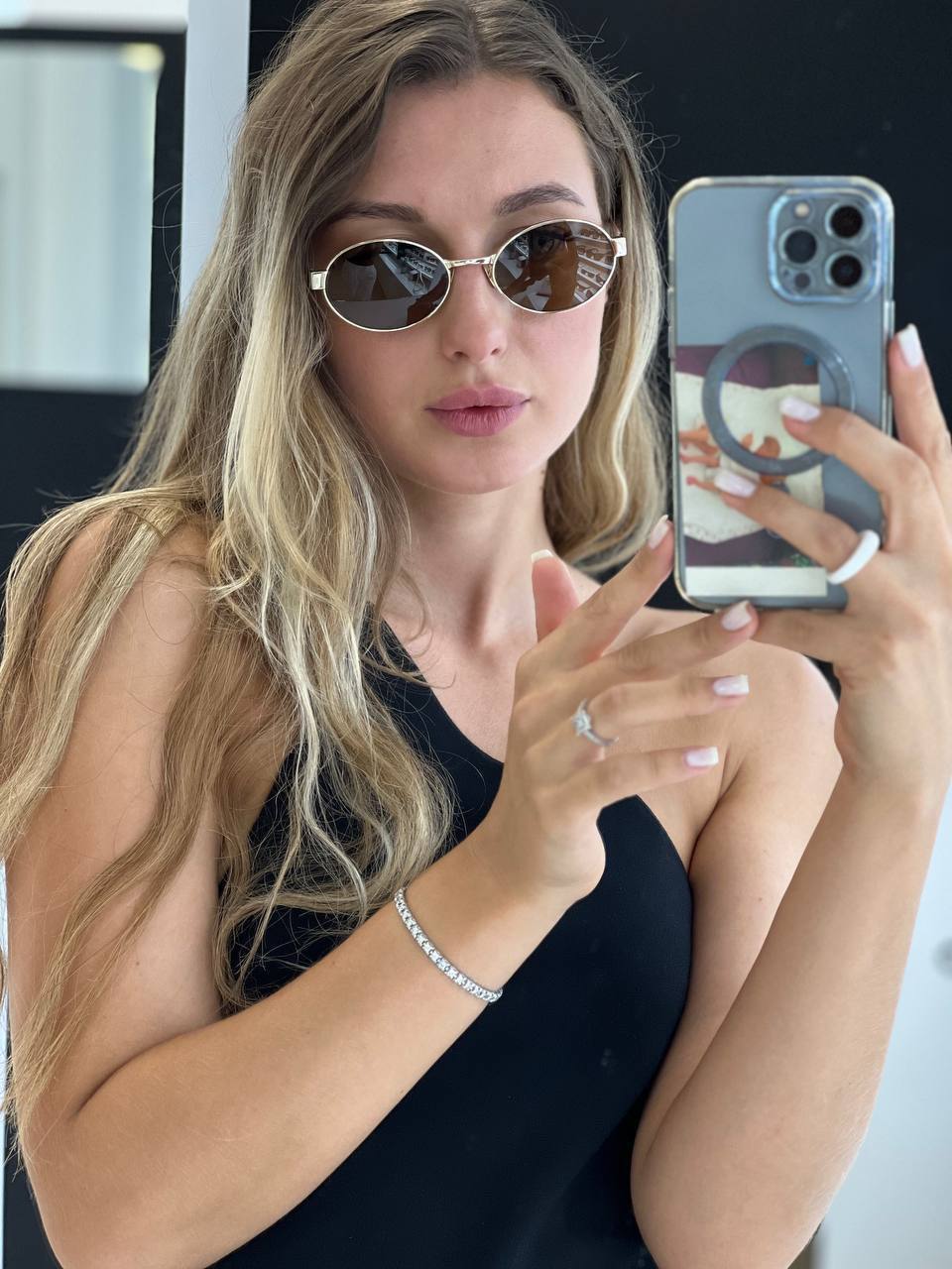 Очки солнцезащитные Saint Laurent