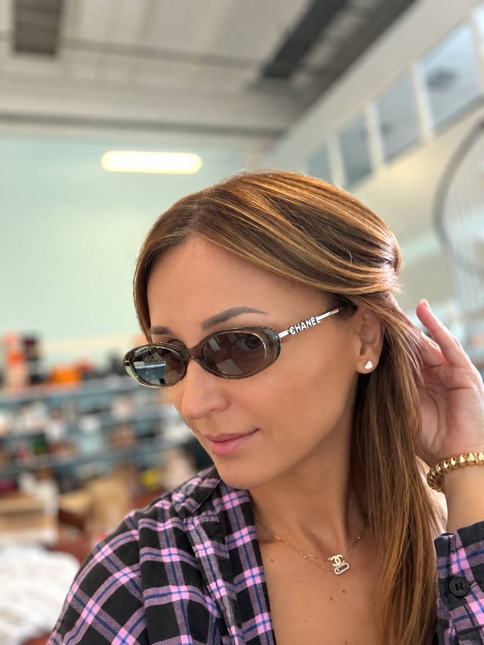 Очки солнцезащитные Chanel
