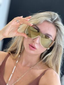 Очки солнцезащитные Alaïa