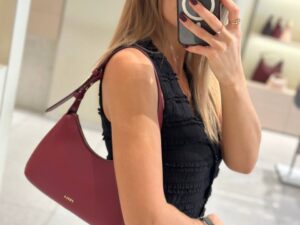 Кожаная сумка Furla Febe Hobo