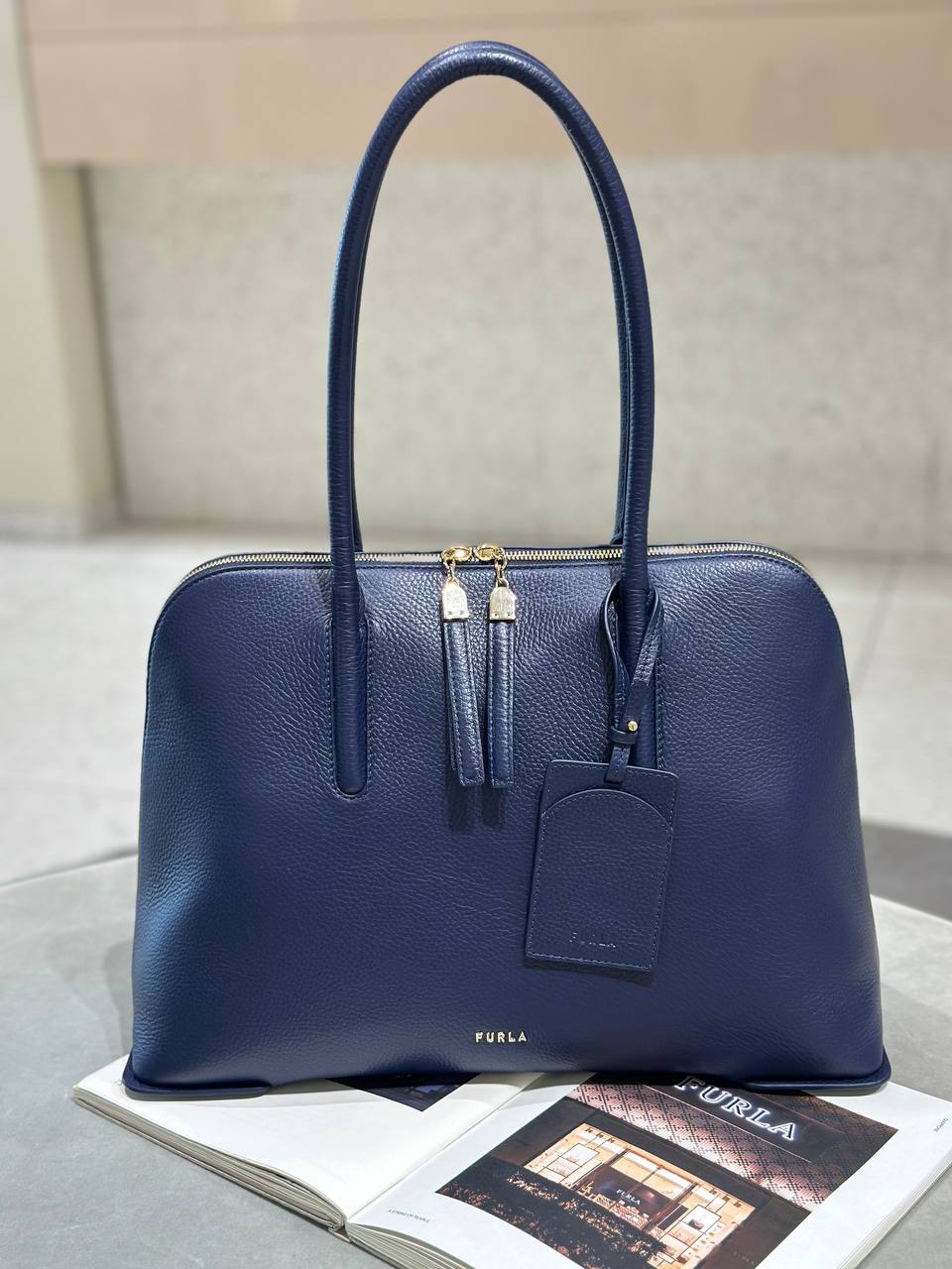 Кожаная сумка Furla Atmosfera