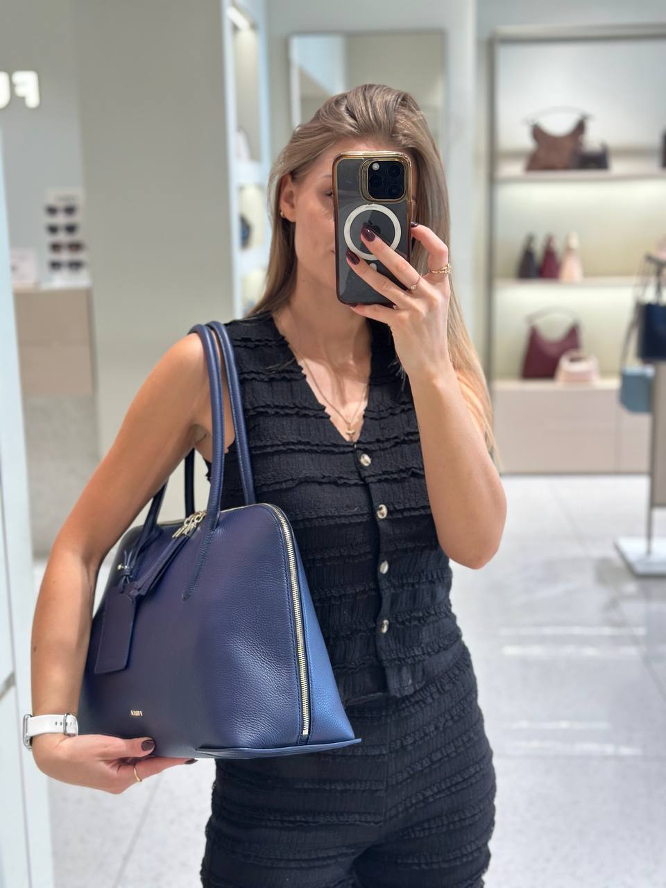 Кожаная сумка Furla Atmosfera