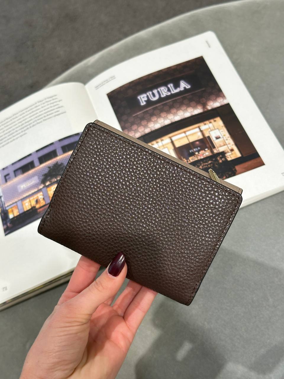 Кошелек Furla из кожи