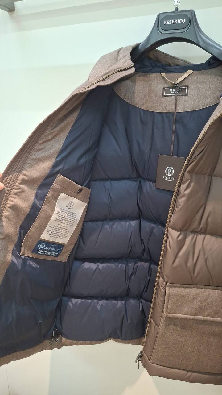 Пуховик мужской Peserico PESERICO OUTLET
