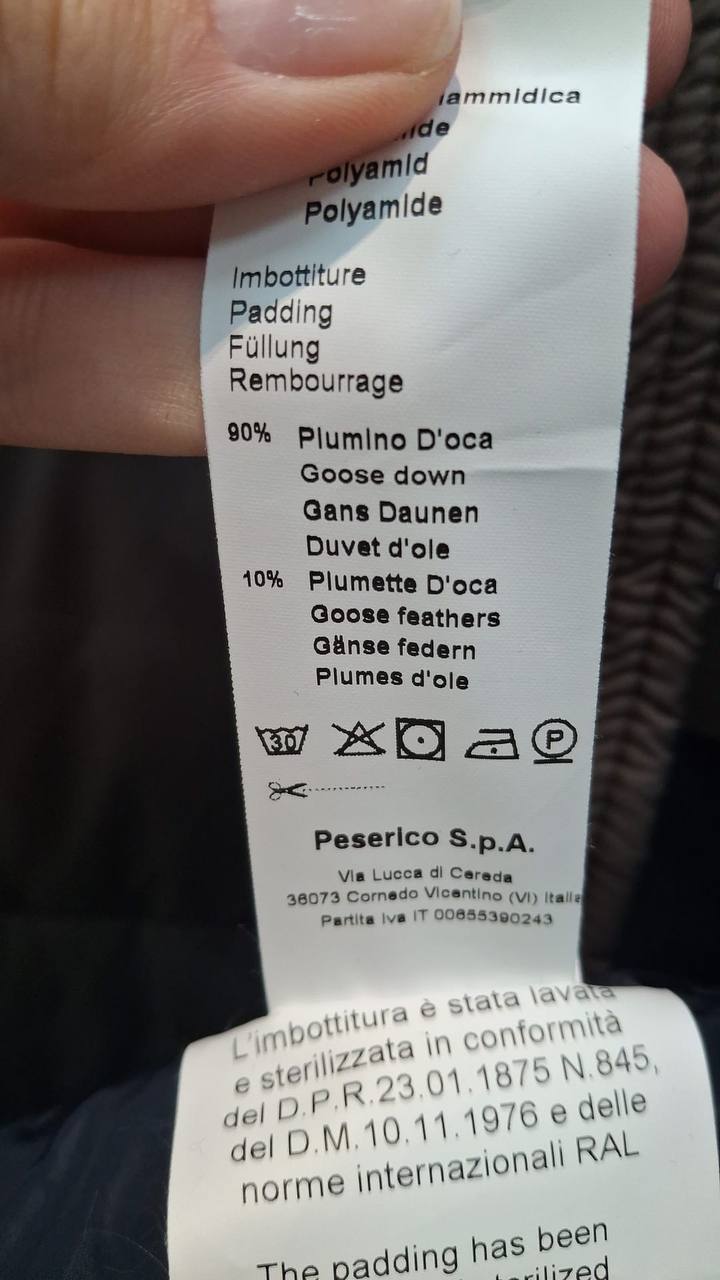 Пуховик мужской Peserico PESERICO OUTLET 2