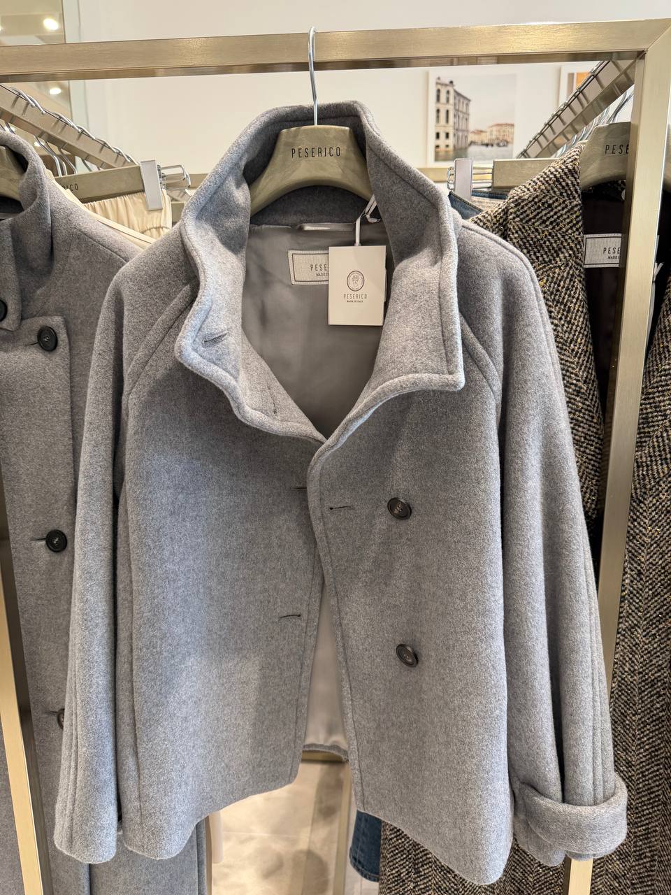 Укороченное пальто Peserico PESERICO OUTLET
