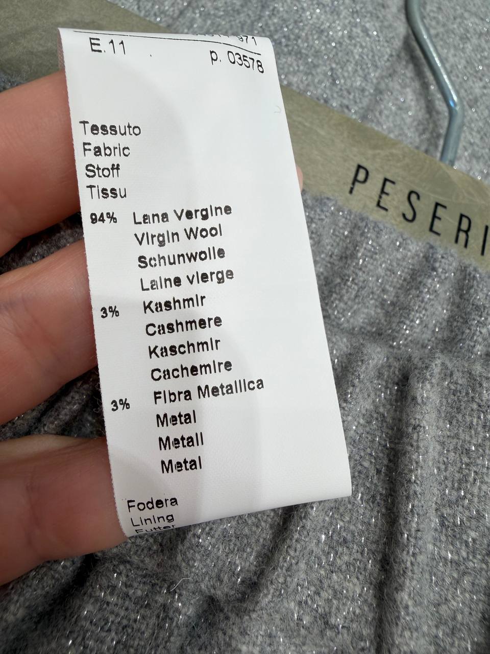 Двубортный жакет Peserico PESERICO OUTLET