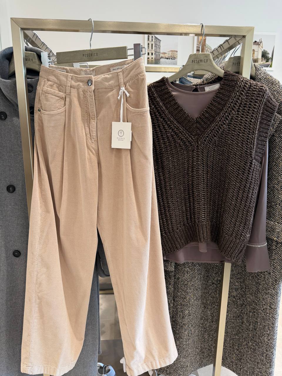 Вельветовые брюки Peserico PESERICO OUTLET
