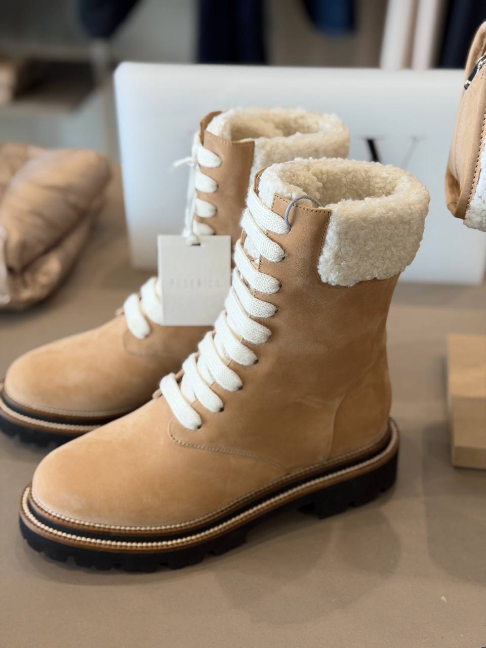 Ботинки замшевые Peserico PESERICO OUTLET