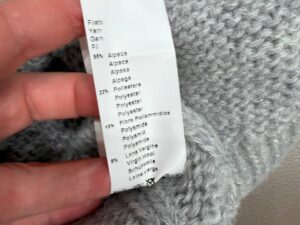 Свитер фактурный с альпака PESERICO