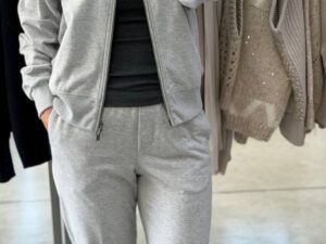 Спортивный костюм серый PESERICO OUTLET