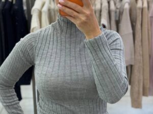 Водолазка женская в рубчик PESERICO 2