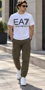 Футболка мужская EA7 Emporio Armani 2 3