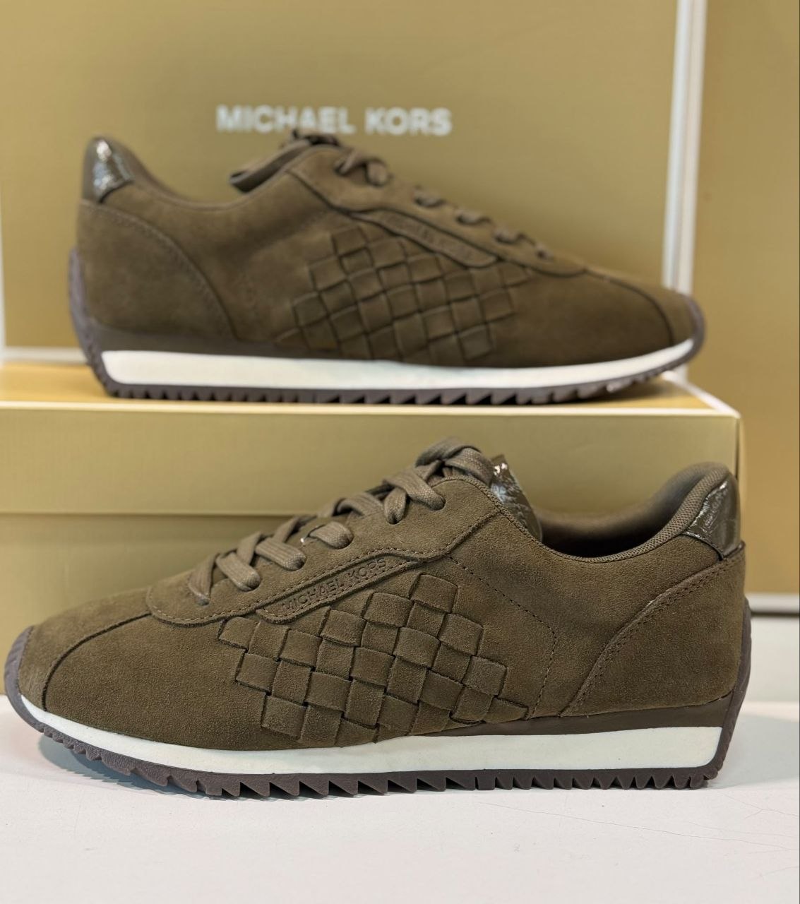 Кроссовки замшевые Michael Kors Mix