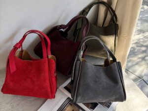 Сумка женская из замши LEATHER 2 3