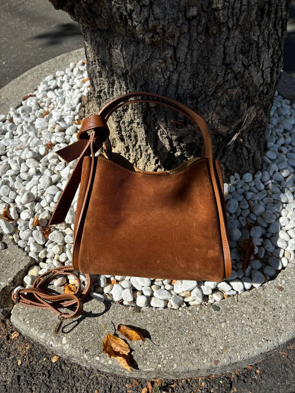 Сумка замшевая Leather Country