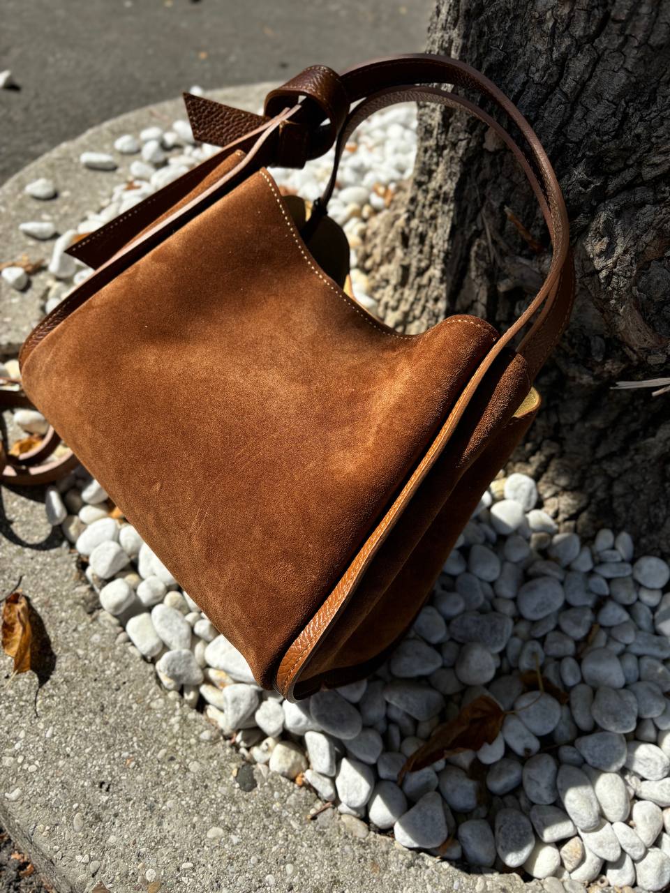 Сумка замшевая Leather Country