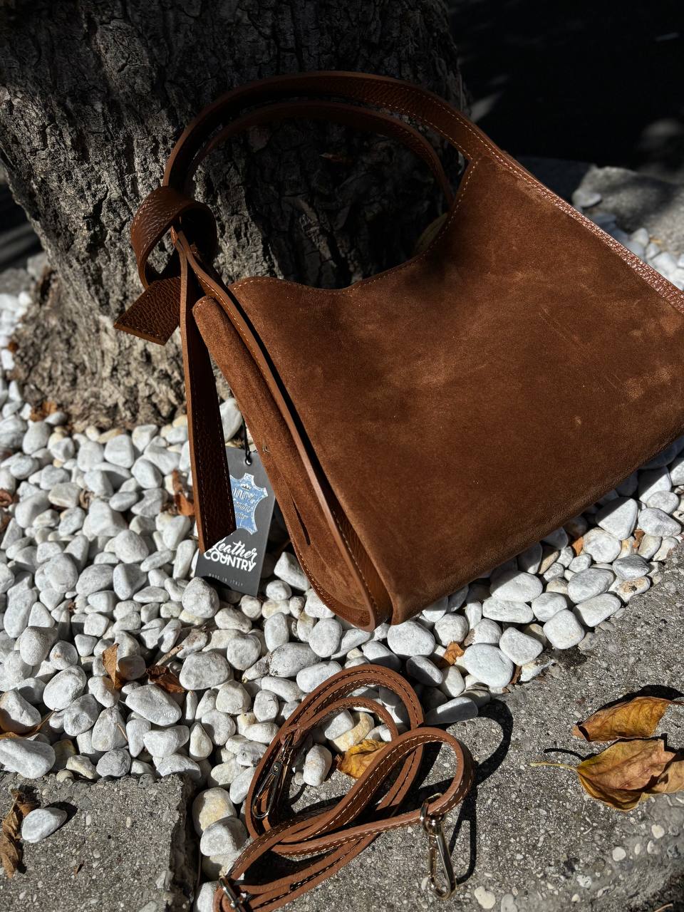 Сумка замшевая Leather Country
