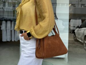 Сумка женская из замши LEATHER 2