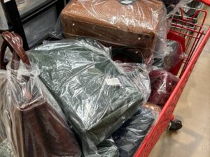 Кожаная сумка-тоут под крокодила LEATHER