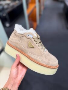 Кроссовки замшевые Prada Prada Outlet