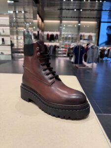Ботинки кожаные Prada Prada Outlet 2