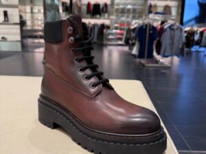 Ботинки кожаные Prada Prada Outlet 2