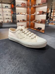 Кеды Prada из канваса Prada