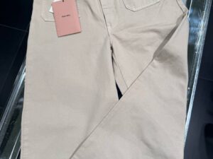 Джинсы широкие Miu Miu Prada