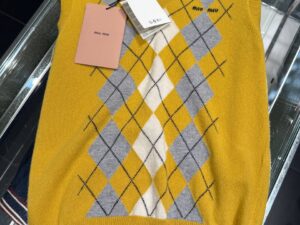 Вязаный жилет Miu Miu Prada