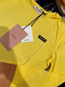 Платье хлопковое Miu Miu Prada