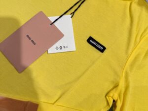Платье хлопковое Miu Miu Prada