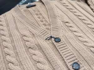 Кардиган фактурной вязки Prada Prada