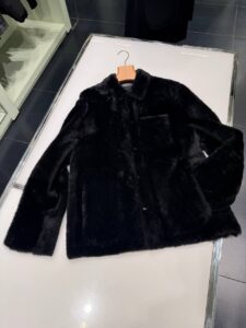 Куртка из овчины Prada Prada