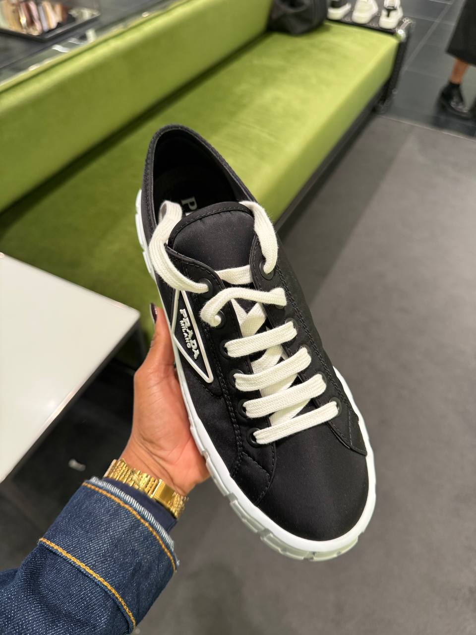Кеды Prada Re-Nylon Prada Outlet
