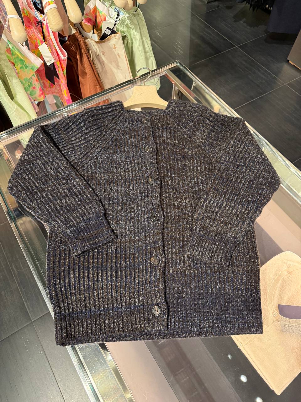 Вязаный кардиган на пуговицах Prada