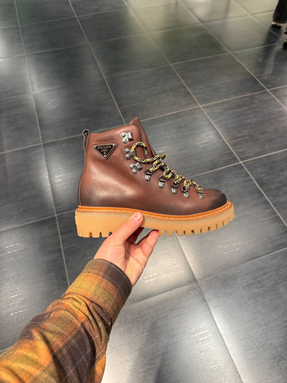 Ботинки мужские Prada Prada Outlet 2