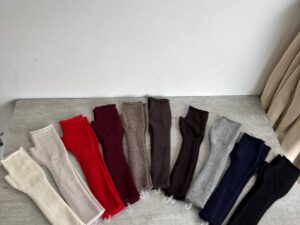 Митенки вязаные удлиненные LEATHER COUNTRY