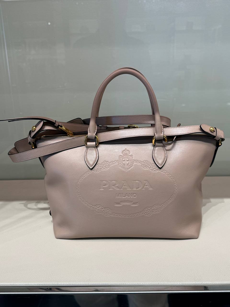 Кожаная сумка Prada PRADA OUTLET 2
