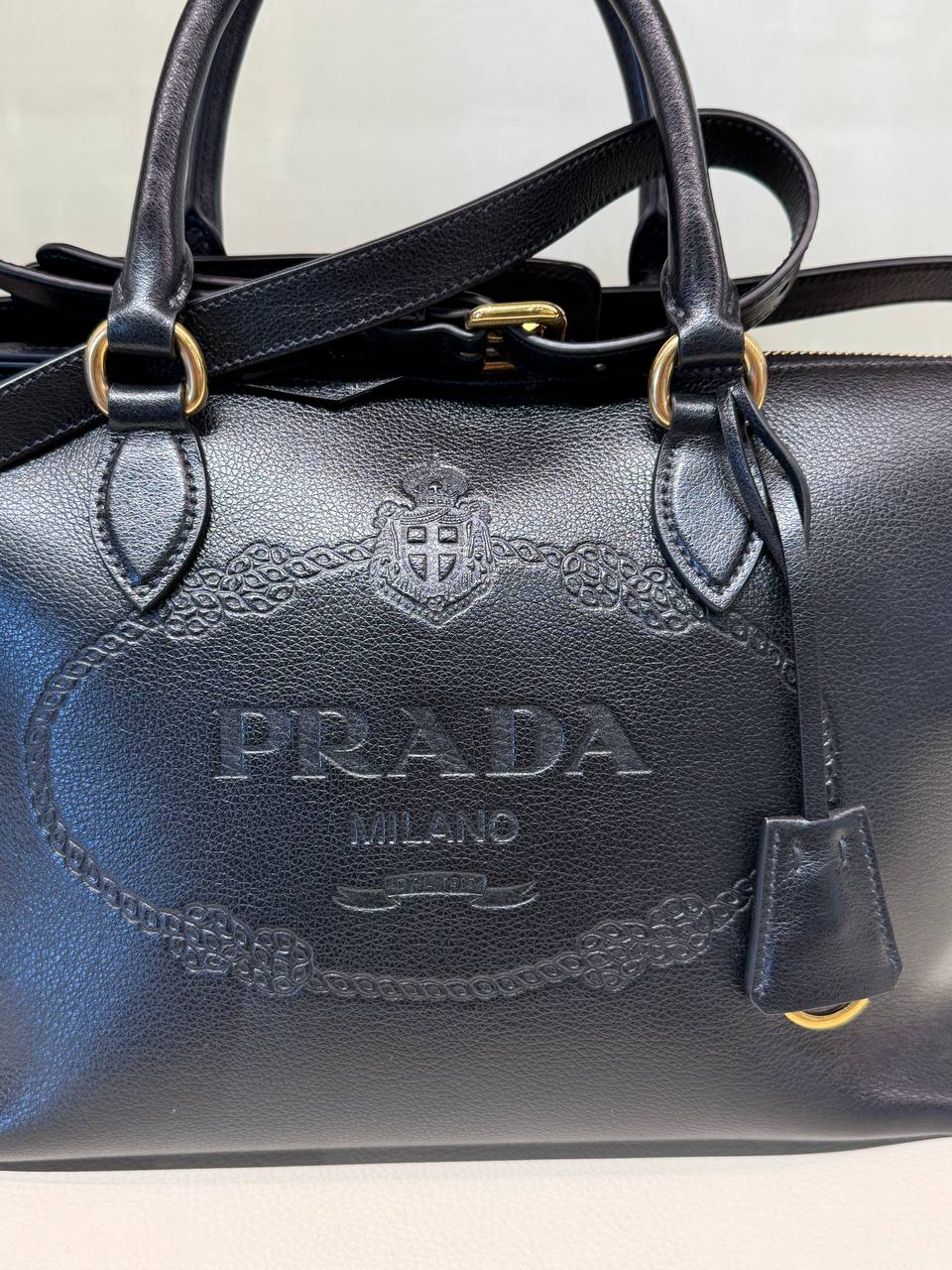 Кожаная сумка Prada PRADA OUTLET 2 3