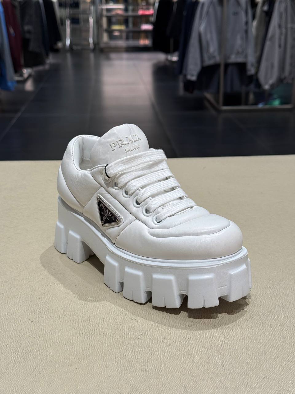 Кроссовки женские Prada Monolith PRADA