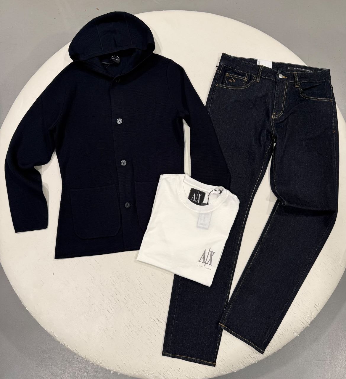 Кардиган с капюшоном Armani Exchange