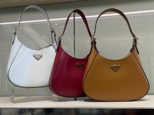Кожаная сумка Prada Cleo PRADA