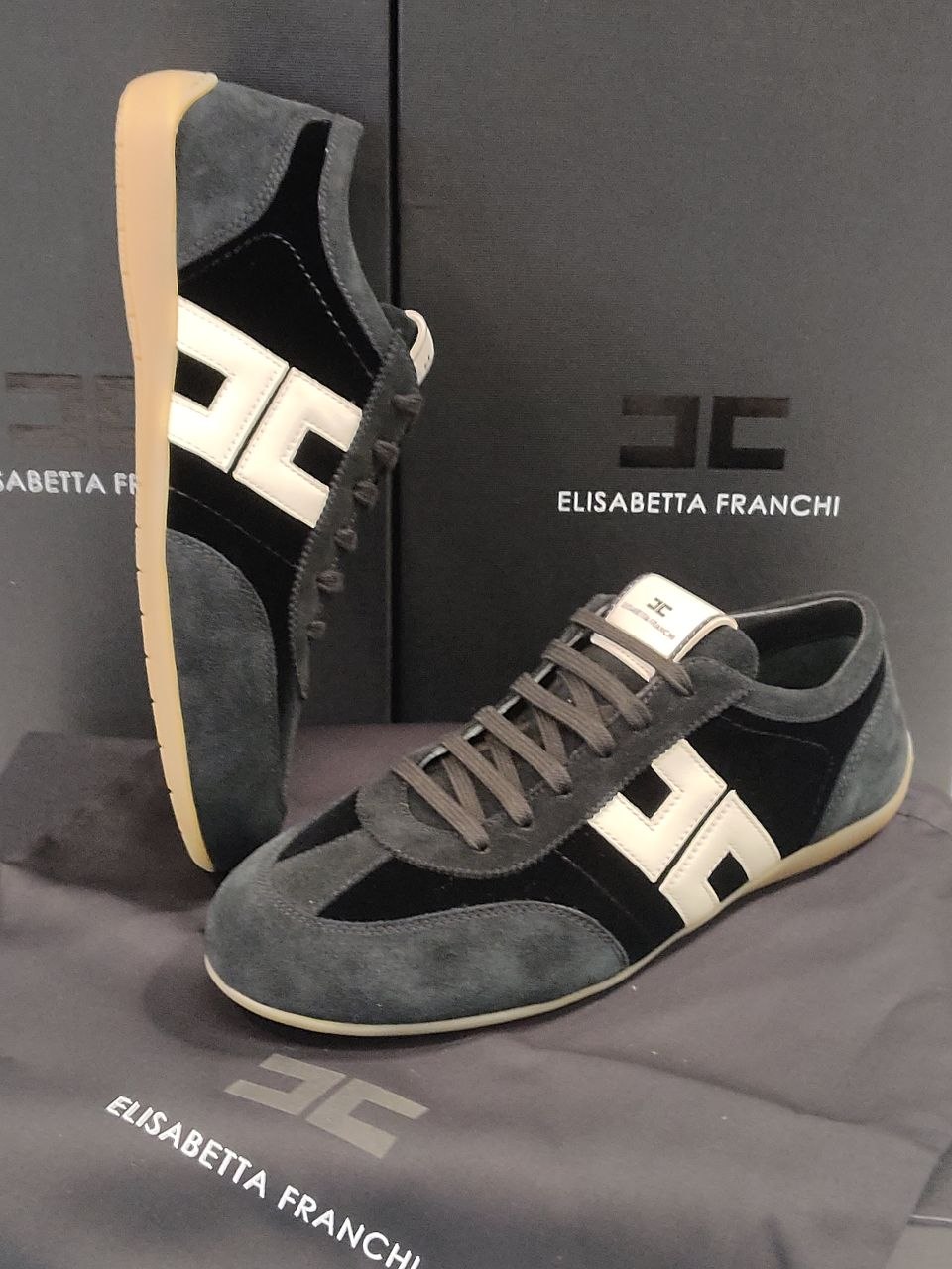 Кроссовки женские Elisabetta Franchi Mix